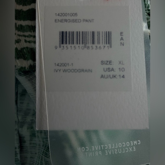 C/MEO COLLECTIVE Energised Wide-leg Pants In Ivy Woodgrain - Picture 16 of 16